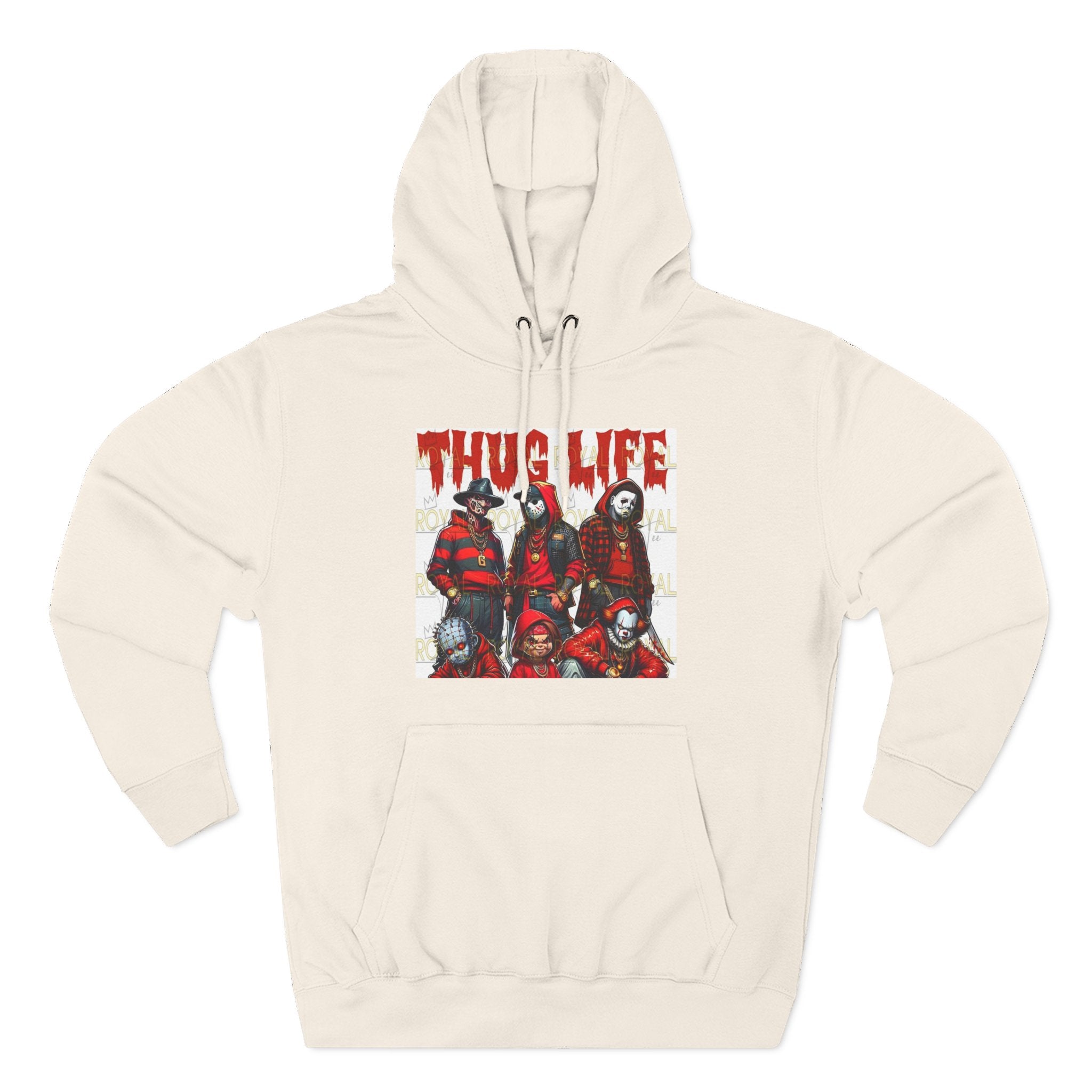 Thug Life Three-Panel Fleece Hoodie, Cozy Sweatshirt for Casual Wear, Gift for Friends, Unisex Hoodie for Everyday Comfort, Hoodie for [...]