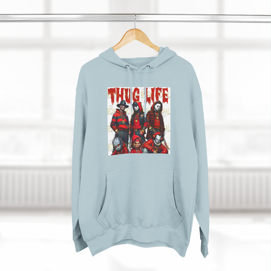 Thug Life Three-Panel Fleece Hoodie, Cozy Sweatshirt for Casual Wear, Gift for Friends, Unisex Hoodie for Everyday Comfort, Hoodie for [...]