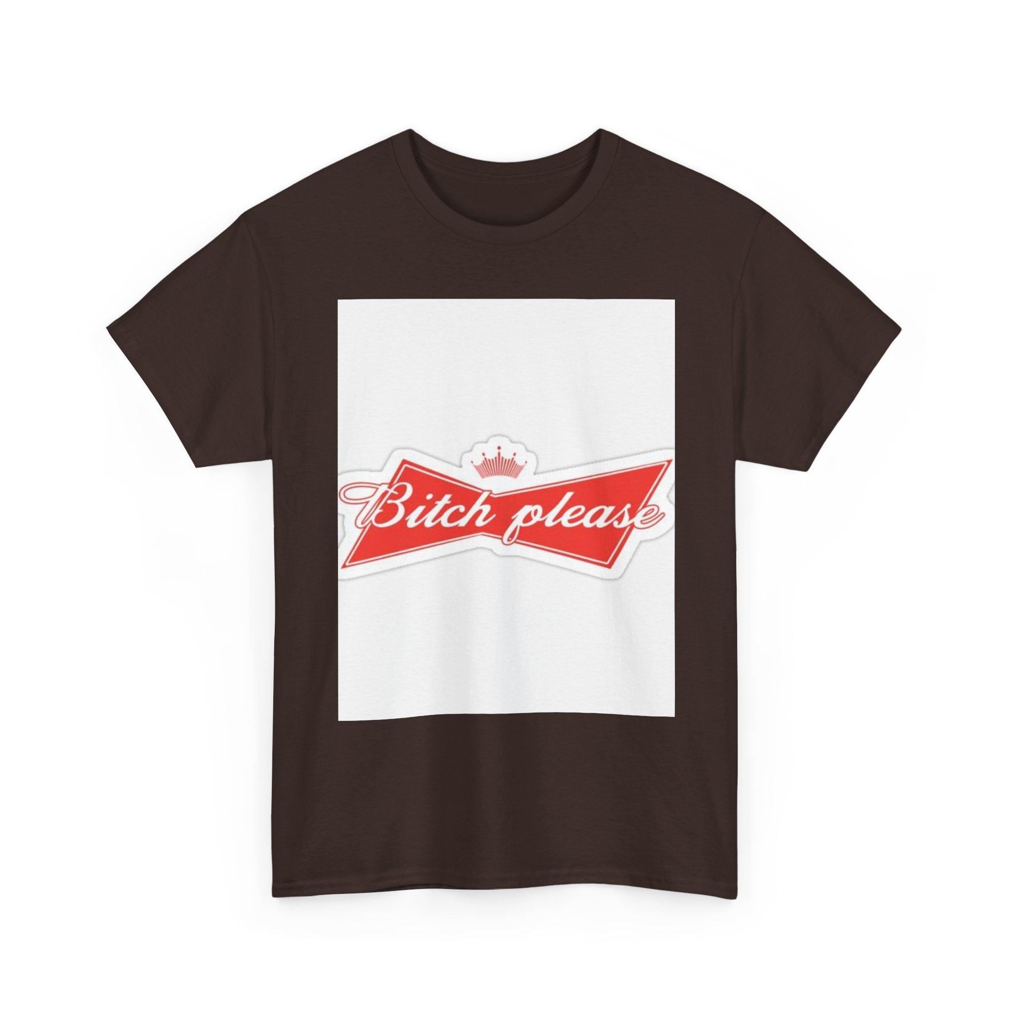 Bitch Please Unisex Heavy Cotton Tee, Funny Graphic Shirt, Casual Wear, Perfect Gift for Friends, Lazy Day Outfit, Humor Tee