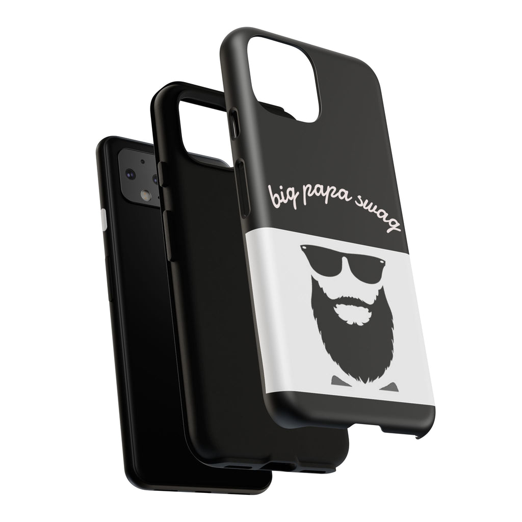 Stylish Phone Case for Dads, Big Papa Swag Design, Gift for Father's Day, Birthday Present, Cool Accessory, Trendy Mobile Cover