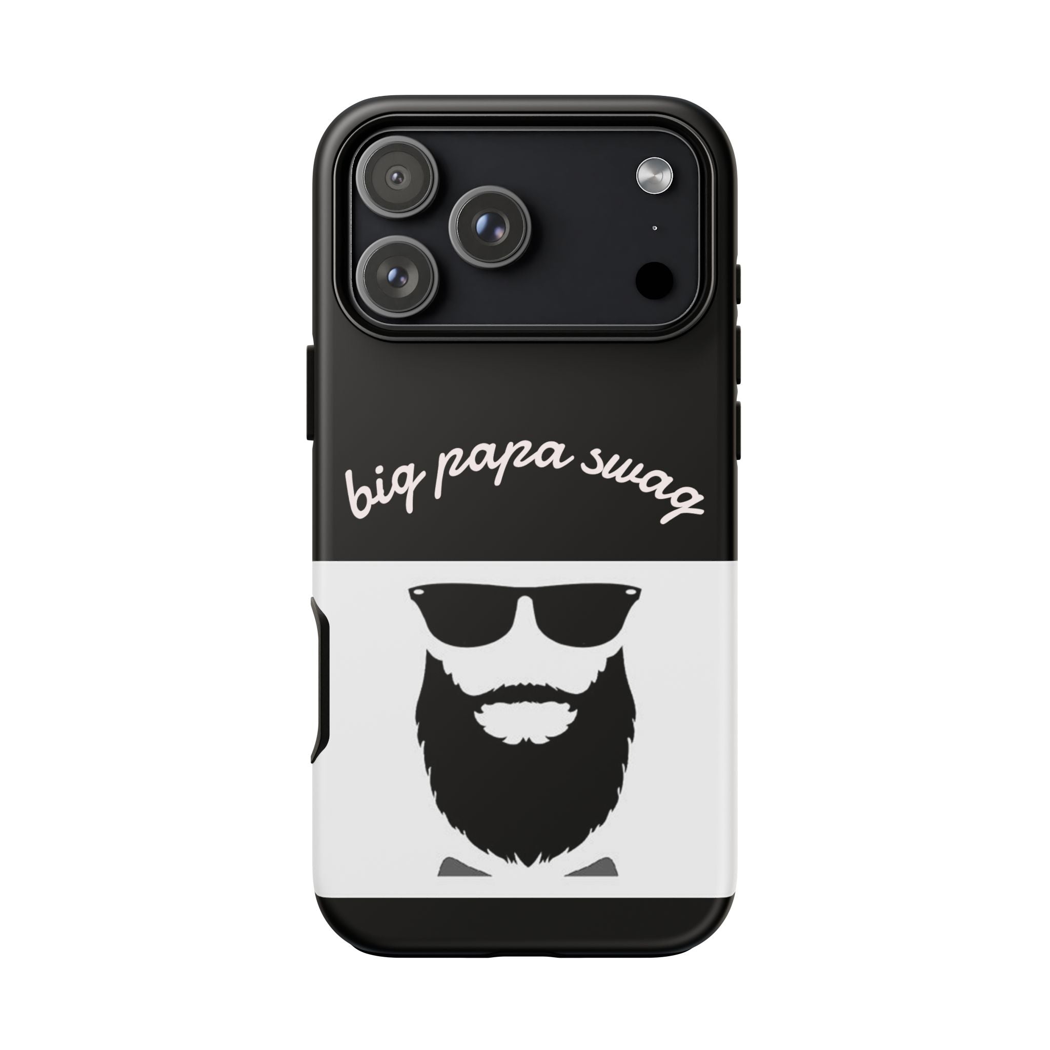 Stylish Phone Case for Dads, Big Papa Swag Design, Gift for Father's Day, Birthday Present, Cool Accessory, Trendy Mobile Cover