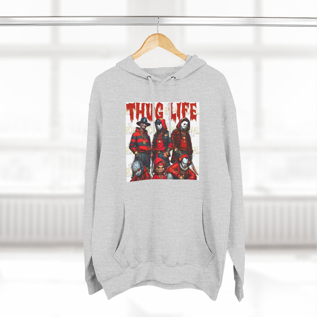 Thug Life Three-Panel Fleece Hoodie, Cozy Sweatshirt for Casual Wear, Gift for Friends, Unisex Hoodie for Everyday Comfort, Hoodie for [...]