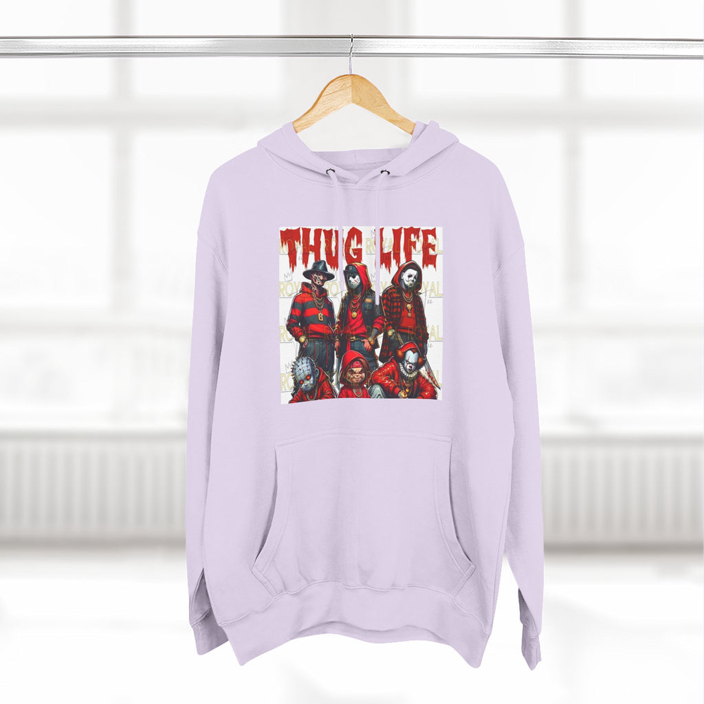 Thug Life Three-Panel Fleece Hoodie, Cozy Sweatshirt for Casual Wear, Gift for Friends, Unisex Hoodie for Everyday Comfort, Hoodie for [...]