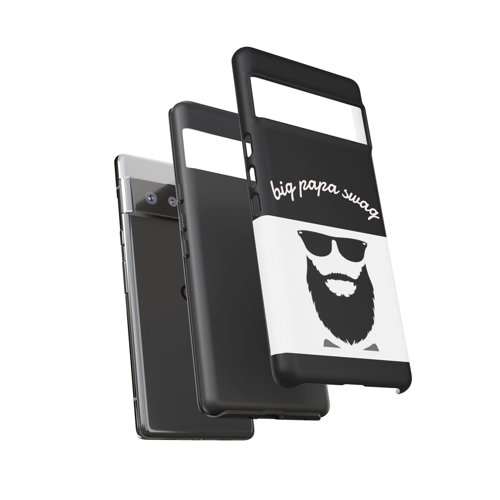 Stylish Phone Case for Dads, Big Papa Swag Design, Gift for Father's Day, Birthday Present, Cool Accessory, Trendy Mobile Cover