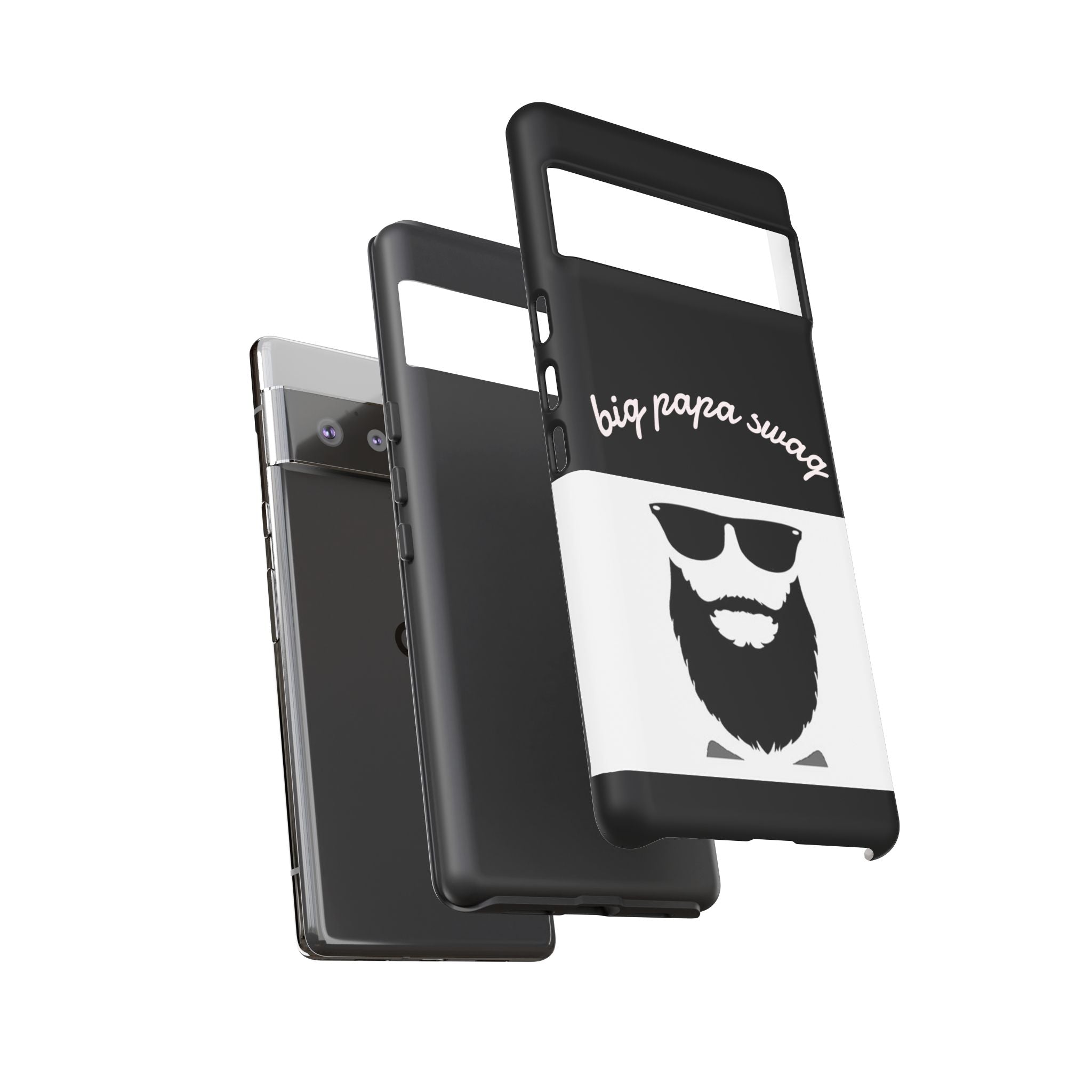 Stylish Phone Case for Dads, Big Papa Swag Design, Gift for Father's Day, Birthday Present, Cool Accessory, Trendy Mobile Cover