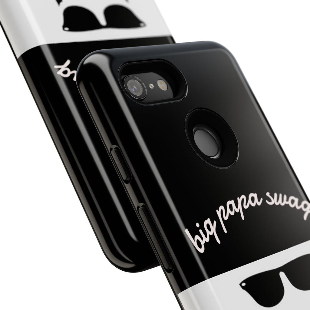 Stylish Phone Case for Dads, Big Papa Swag Design, Gift for Father's Day, Birthday Present, Cool Accessory, Trendy Mobile Cover