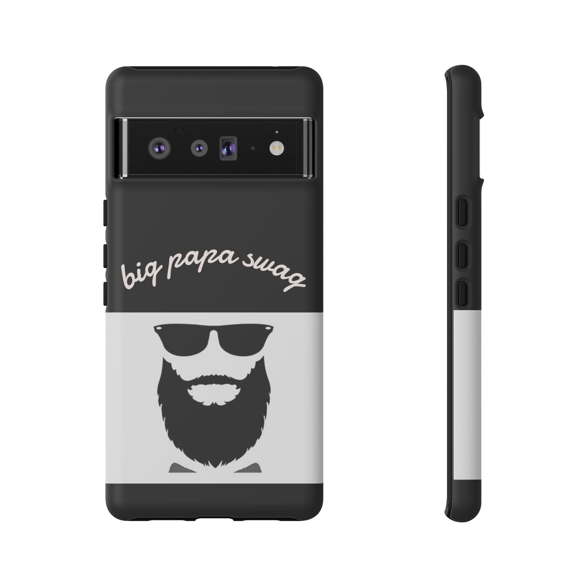 Stylish Phone Case for Dads, Big Papa Swag Design, Gift for Father's Day, Birthday Present, Cool Accessory, Trendy Mobile Cover