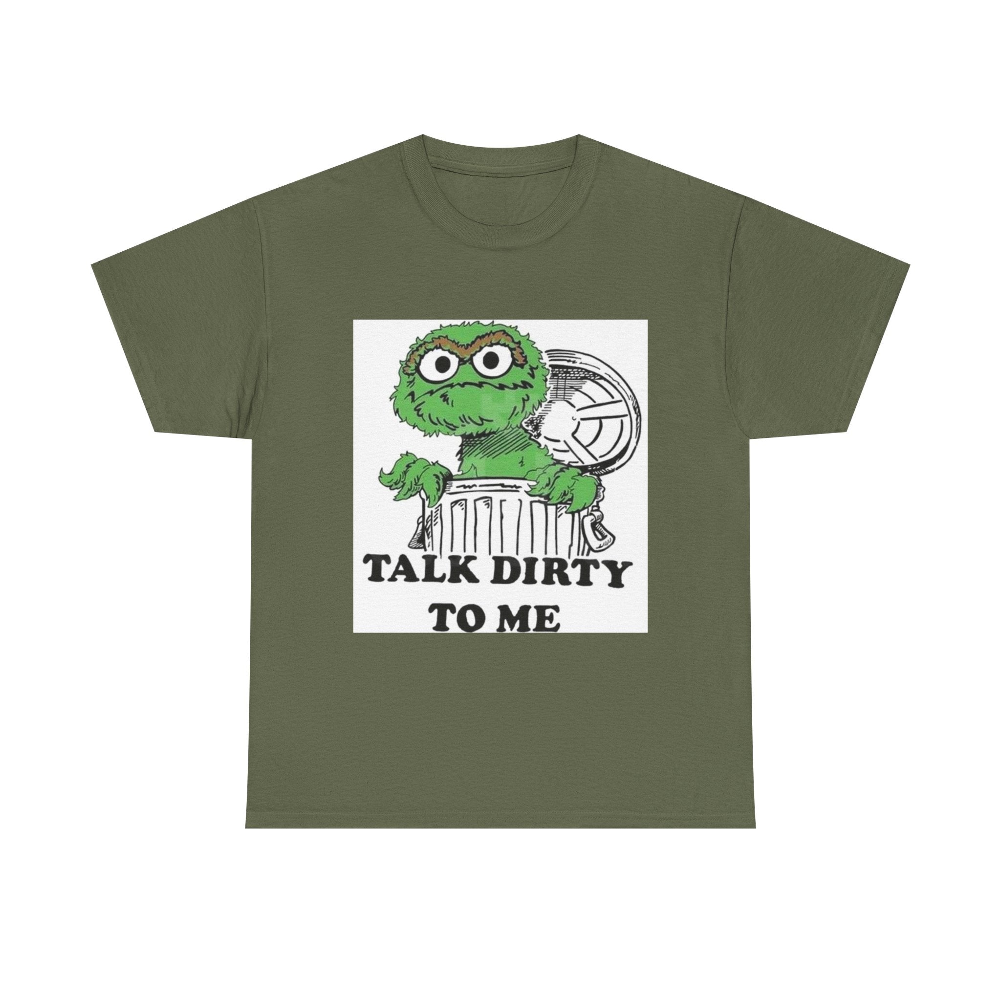 Funny Graphic Tee, Oscar the Grouch Shirt, Casual Wear, Gift for Friends, Humor Clothing