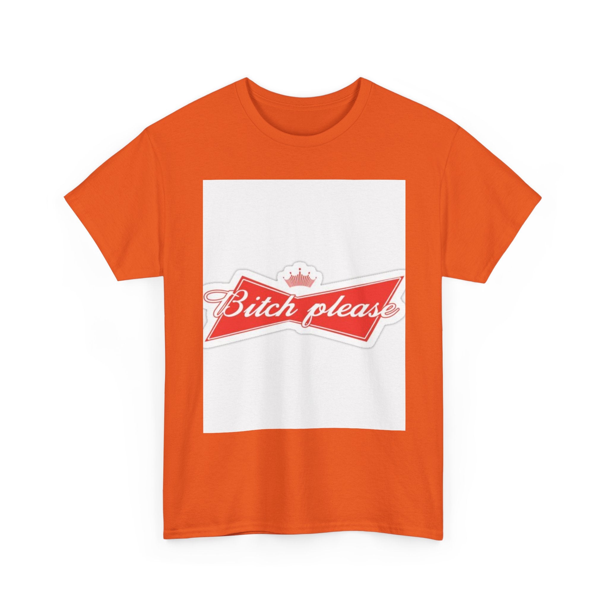 Bitch Please Unisex Heavy Cotton Tee, Funny Graphic Shirt, Casual Wear, Perfect Gift for Friends, Lazy Day Outfit, Humor Tee