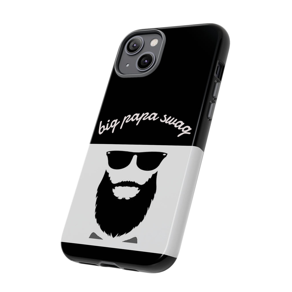Stylish Phone Case for Dads, Big Papa Swag Design, Gift for Father's Day, Birthday Present, Cool Accessory, Trendy Mobile Cover