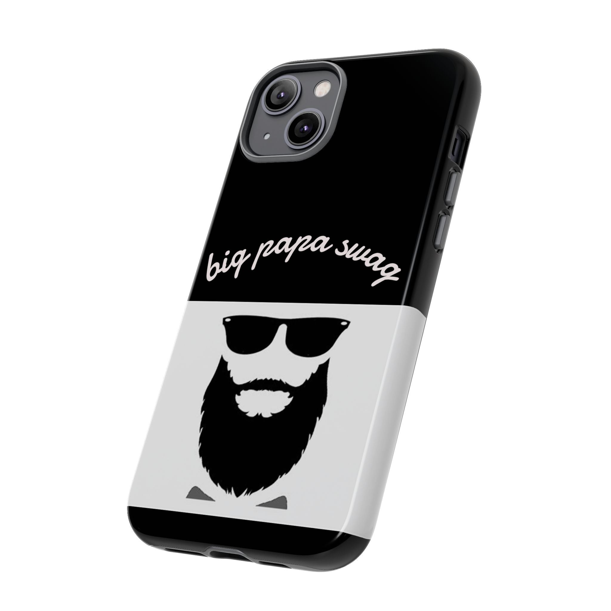 Stylish Phone Case for Dads, Big Papa Swag Design, Gift for Father's Day, Birthday Present, Cool Accessory, Trendy Mobile Cover