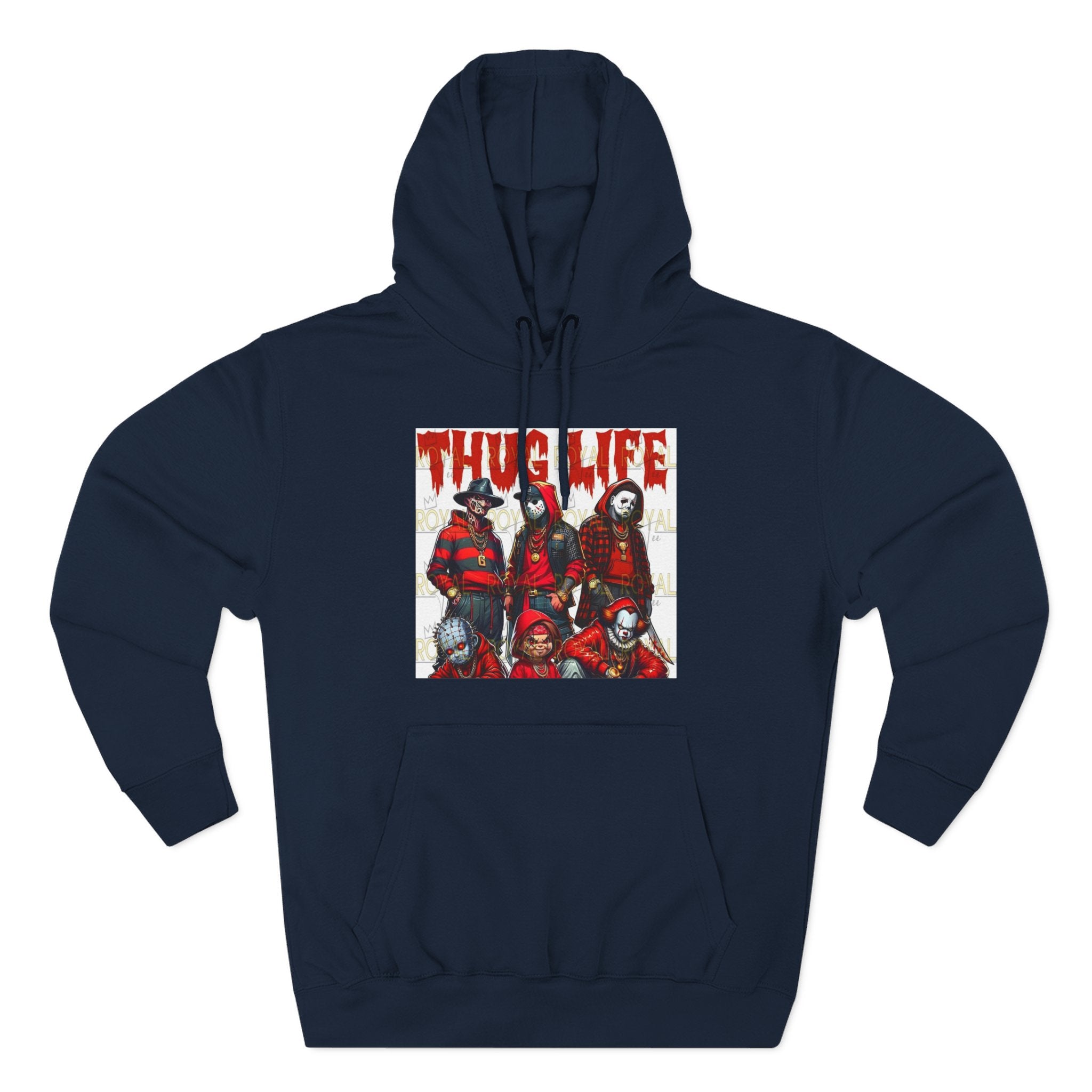 Thug Life Three-Panel Fleece Hoodie, Cozy Sweatshirt for Casual Wear, Gift for Friends, Unisex Hoodie for Everyday Comfort, Hoodie for [...]