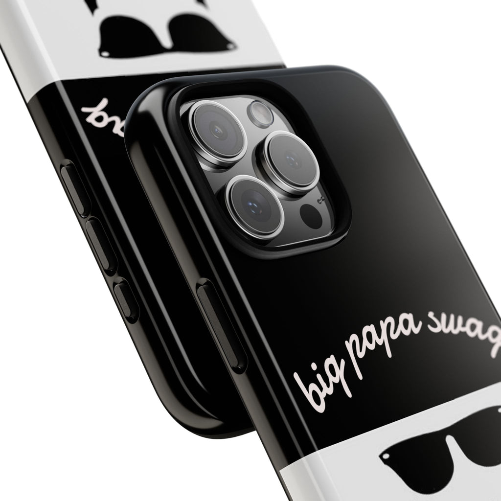 Stylish Phone Case for Dads, Big Papa Swag Design, Gift for Father's Day, Birthday Present, Cool Accessory, Trendy Mobile Cover