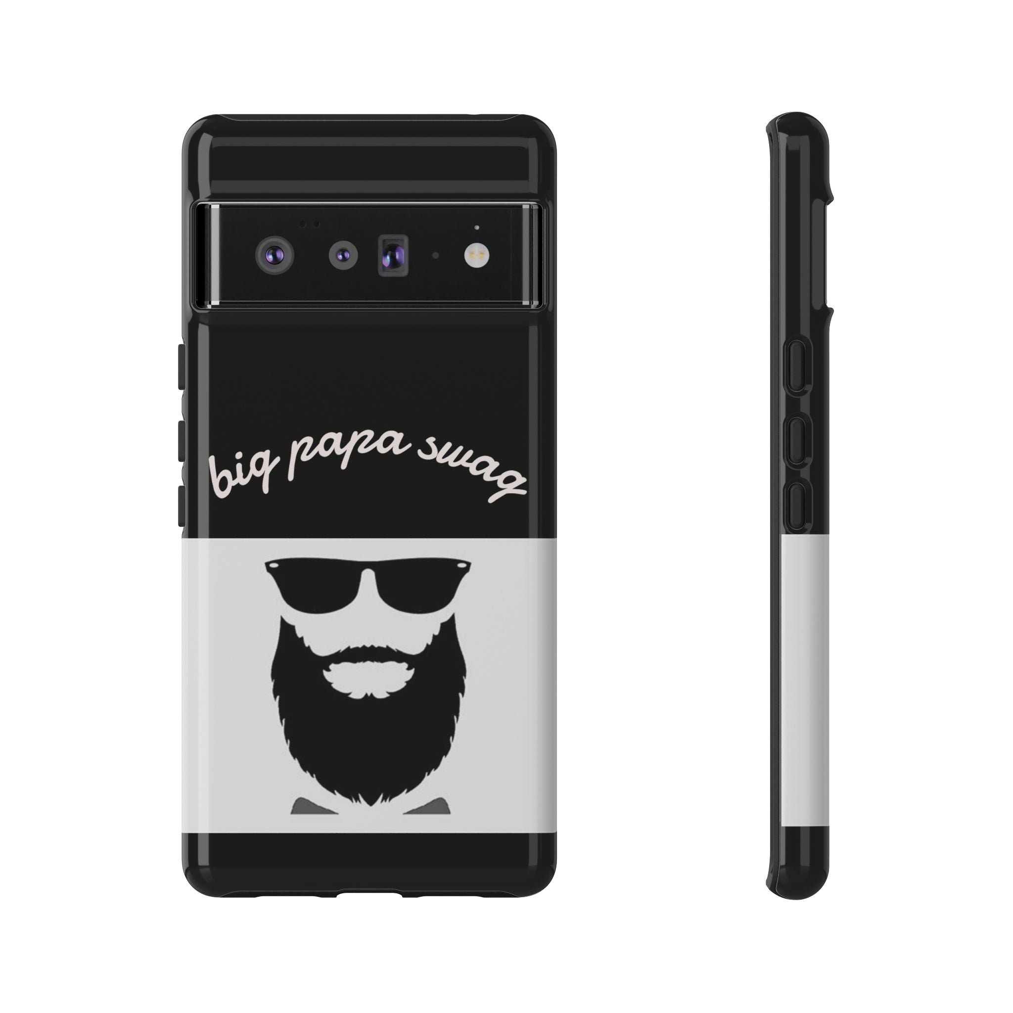 Stylish Phone Case for Dads, Big Papa Swag Design, Gift for Father's Day, Birthday Present, Cool Accessory, Trendy Mobile Cover