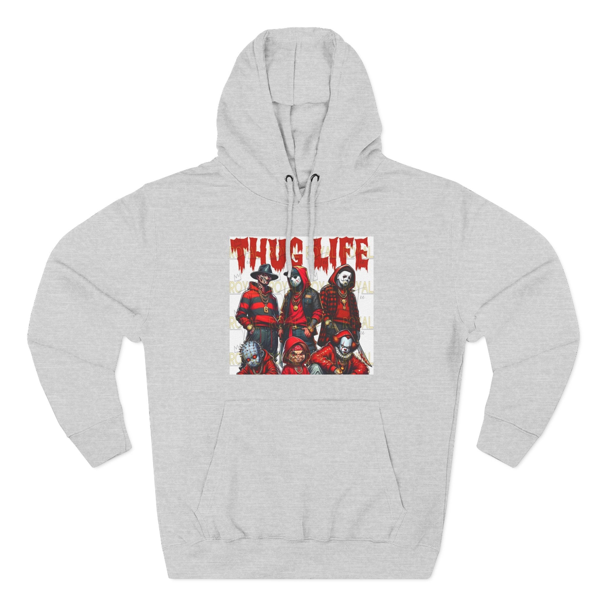 Thug Life Three-Panel Fleece Hoodie, Cozy Sweatshirt for Casual Wear, Gift for Friends, Unisex Hoodie for Everyday Comfort, Hoodie for [...]