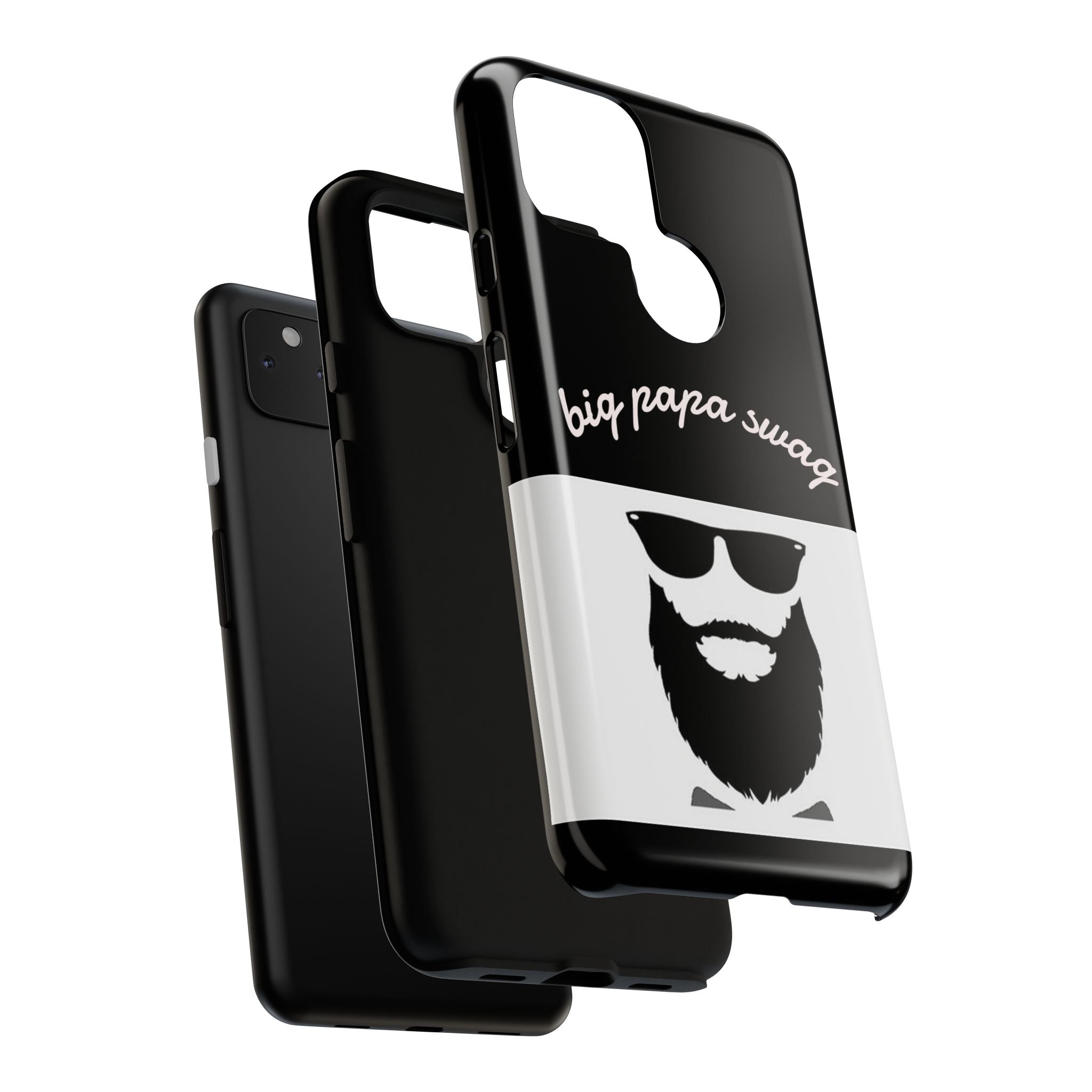 Stylish Phone Case for Dads, Big Papa Swag Design, Gift for Father's Day, Birthday Present, Cool Accessory, Trendy Mobile Cover