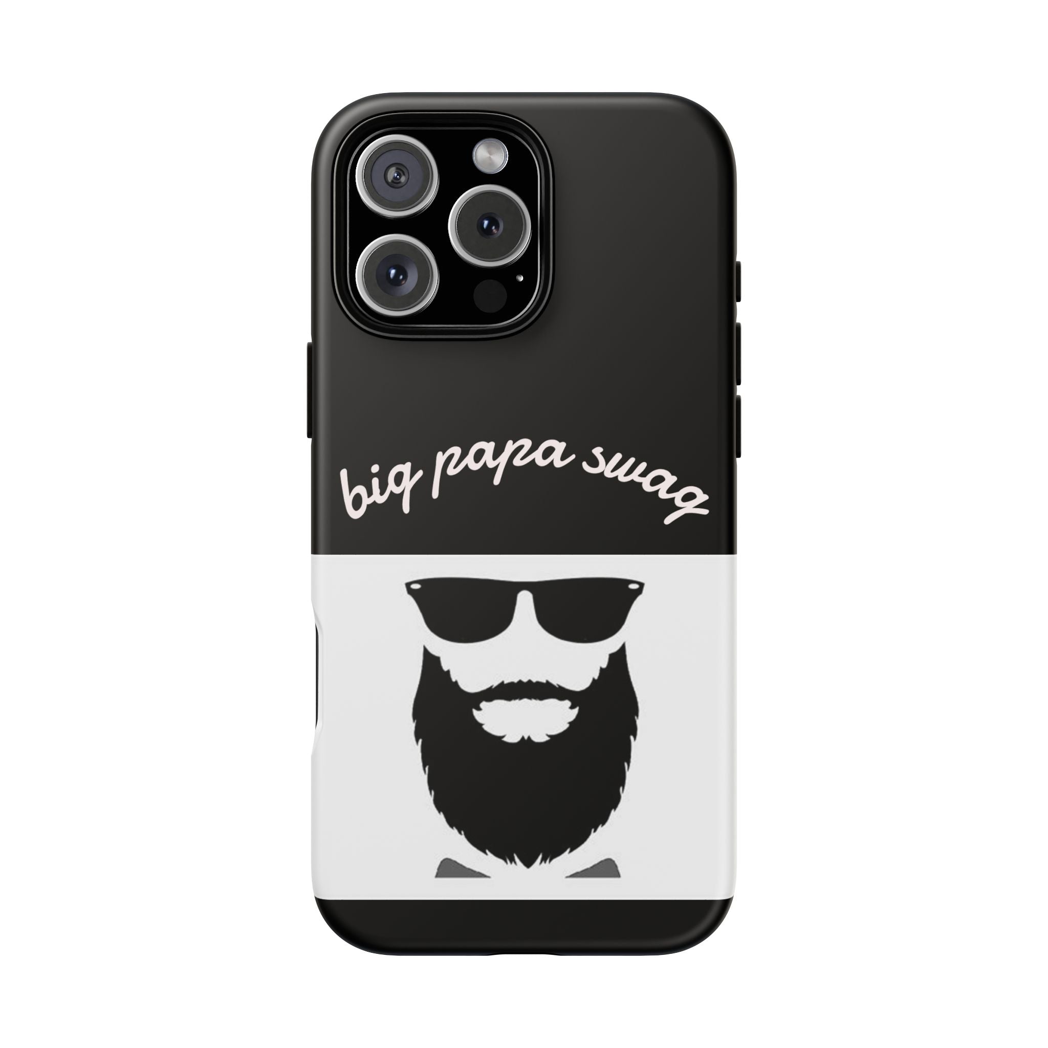 Stylish Phone Case for Dads, Big Papa Swag Design, Gift for Father's Day, Birthday Present, Cool Accessory, Trendy Mobile Cover