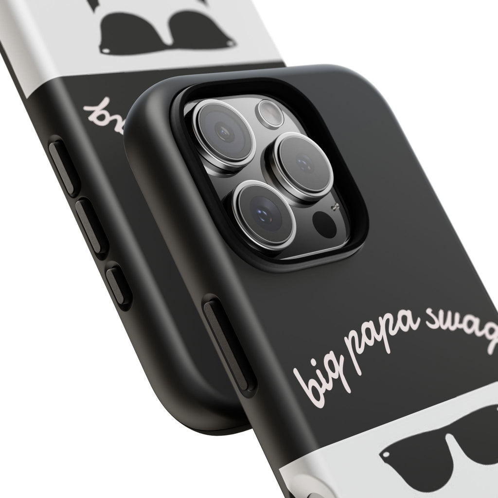 Stylish Phone Case for Dads, Big Papa Swag Design, Gift for Father's Day, Birthday Present, Cool Accessory, Trendy Mobile Cover