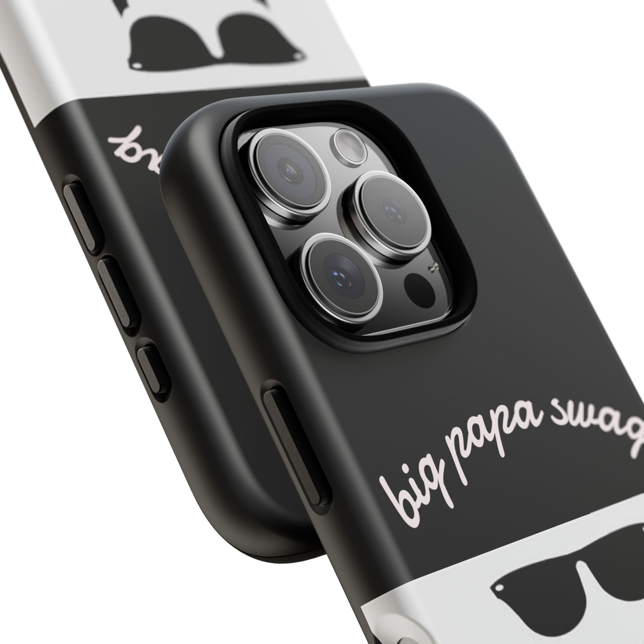 Stylish Phone Case for Dads, Big Papa Swag Design, Gift for Father's Day, Birthday Present, Cool Accessory, Trendy Mobile Cover