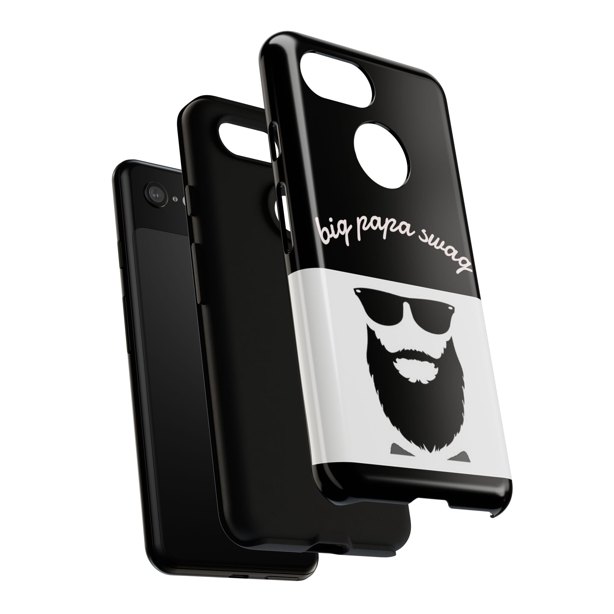 Stylish Phone Case for Dads, Big Papa Swag Design, Gift for Father's Day, Birthday Present, Cool Accessory, Trendy Mobile Cover