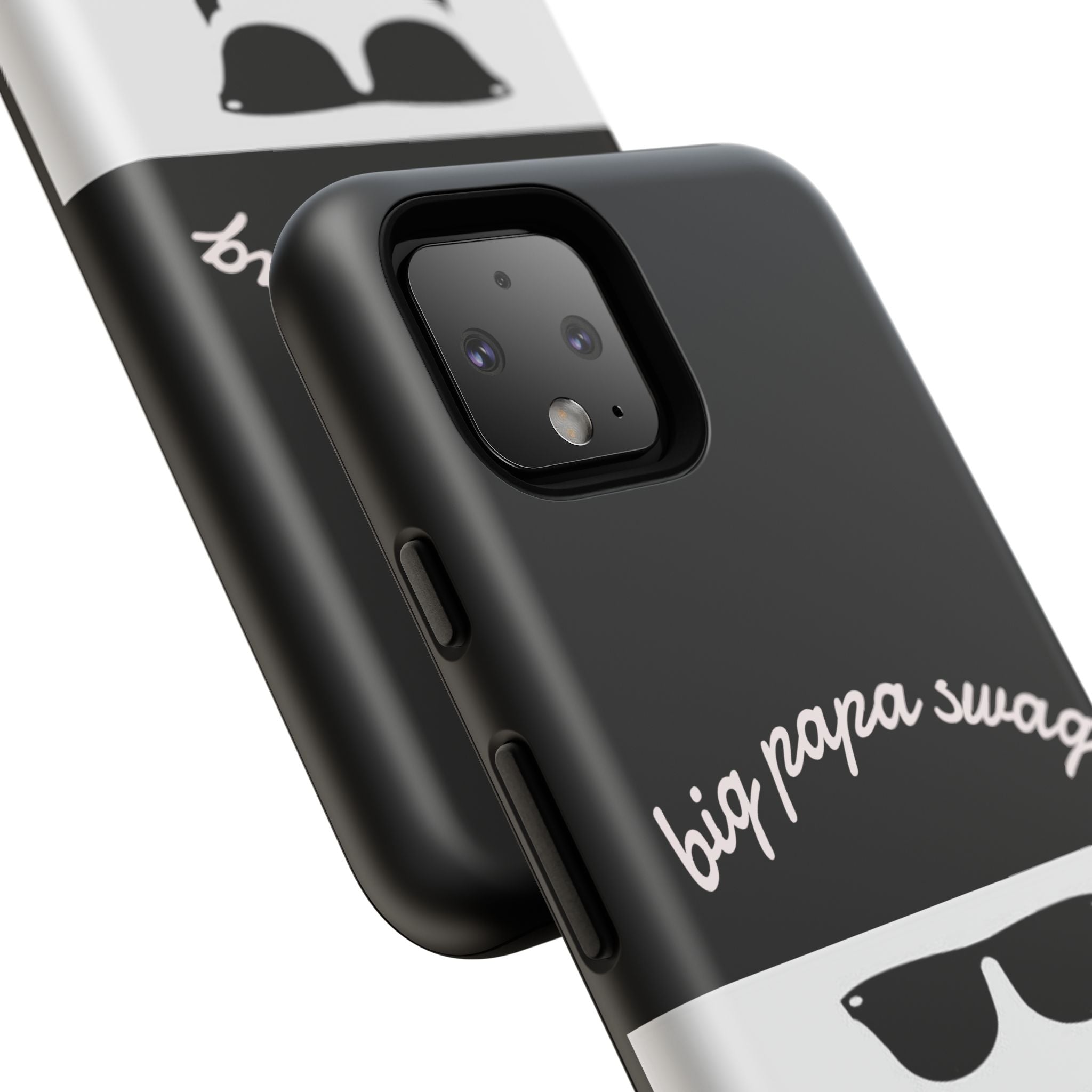 Stylish Phone Case for Dads, Big Papa Swag Design, Gift for Father's Day, Birthday Present, Cool Accessory, Trendy Mobile Cover