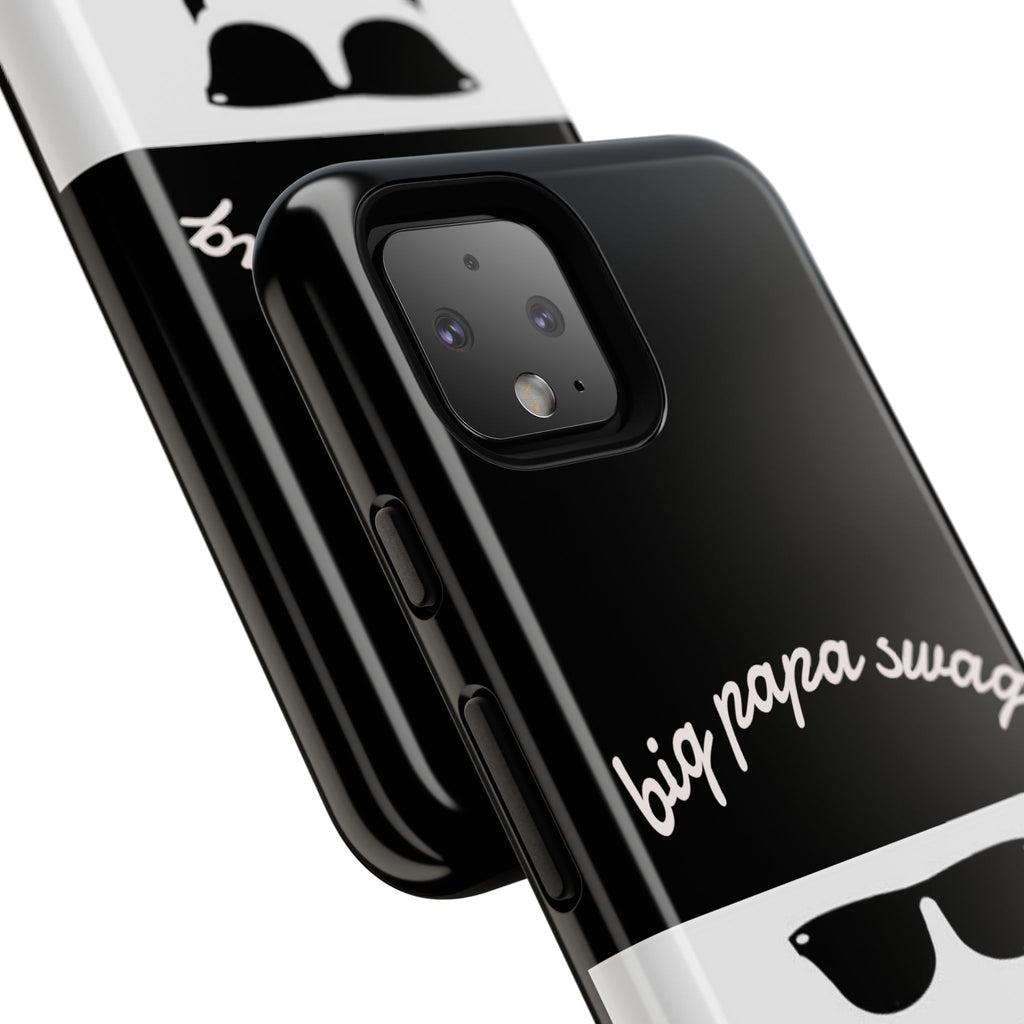Stylish Phone Case for Dads, Big Papa Swag Design, Gift for Father's Day, Birthday Present, Cool Accessory, Trendy Mobile Cover