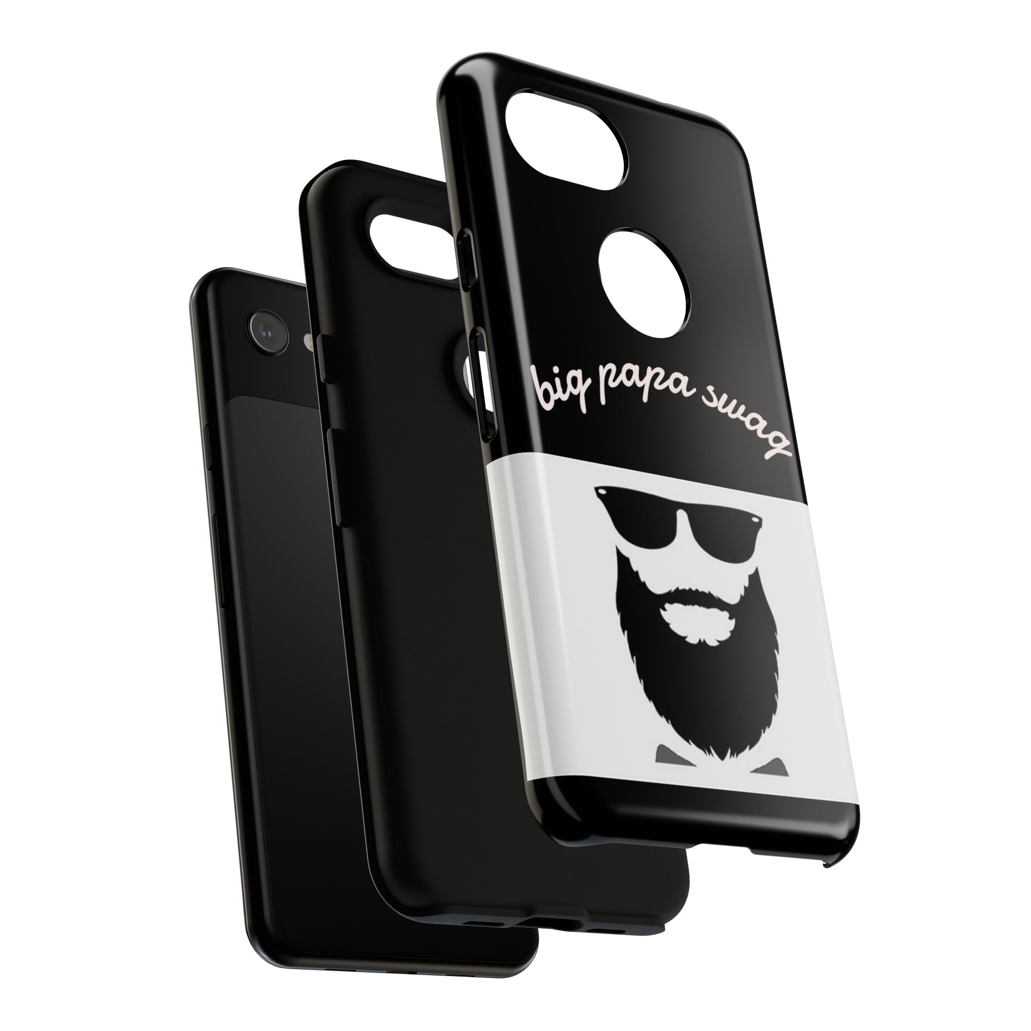 Stylish Phone Case for Dads, Big Papa Swag Design, Gift for Father's Day, Birthday Present, Cool Accessory, Trendy Mobile Cover